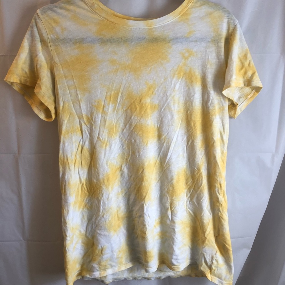 Yellow Tie-Dye Tee shirt